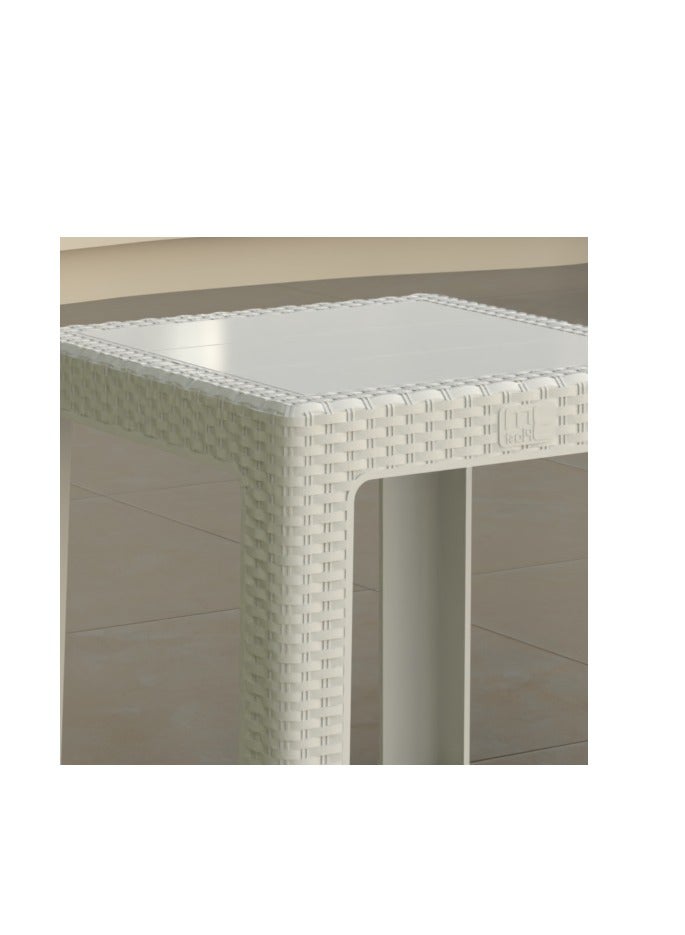 3MPlast Sinora Rattan Square Coffee Table - Image 2