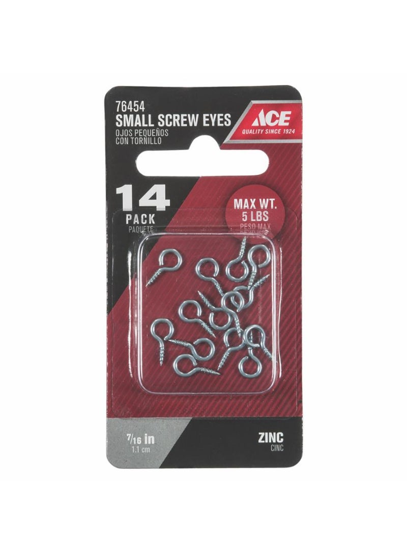 ACE Steel Eye Screws 1 1 Cm 14 Pc 