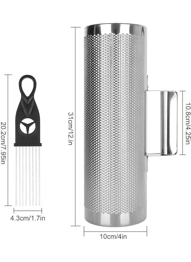 Megarya MegArya Premium Latin Percussion Metal Guiro Shaker Stainless Steel Guiro Instruments  - Image 2
