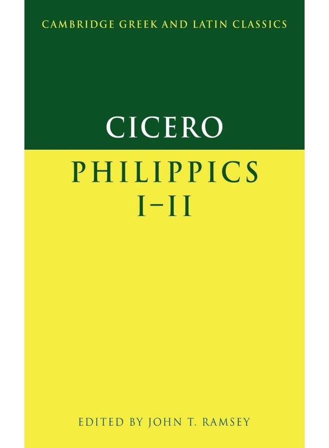 Cicero: Philippics I-II 
