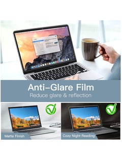 Captaintech Screen Protector for MacBook Pro 13 Inch (2016 2022 M1 M2)  MacBook Air 13 Inch (2018 2020 M1) Anti Glare Film Matte Anti Fingerprint  - Image 2