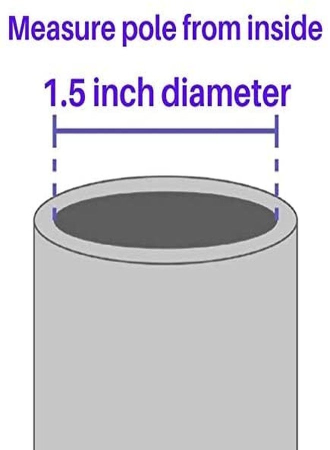Upper Bounce Universal Trampoline Pole Cap by Upper Bounce Fits 1.5" Diameter Pole - Set of 12 - Image 5