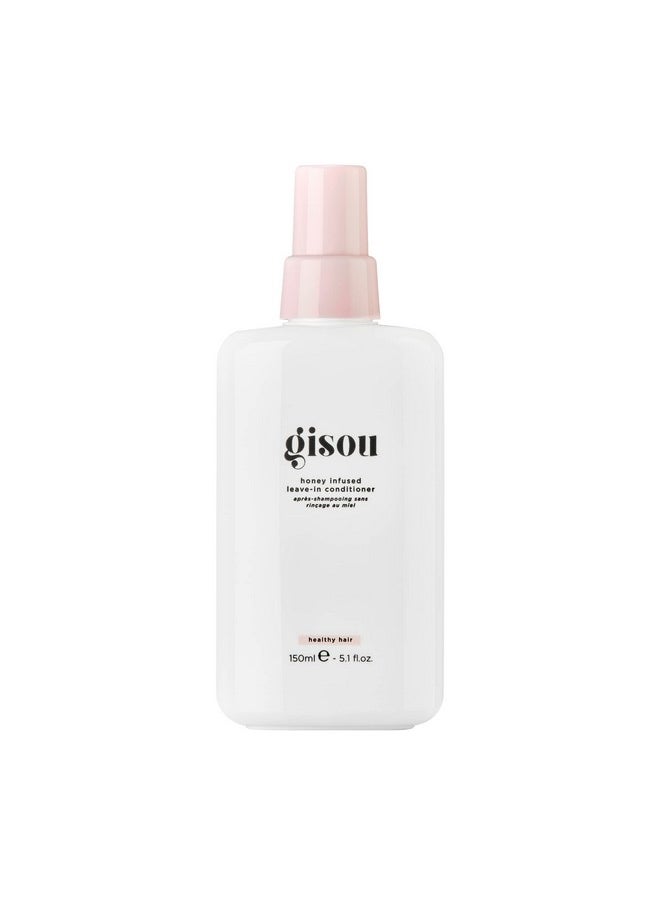 Gisou Gisou Honey Infused Leave-In Conditioner, a Lightweight Conditioning Hair Spray, Hair Moisturizer and Hair Detangler, Frizz Control, Softens and Protects Against UV Damage (5.1 fl oz)  - Image 1