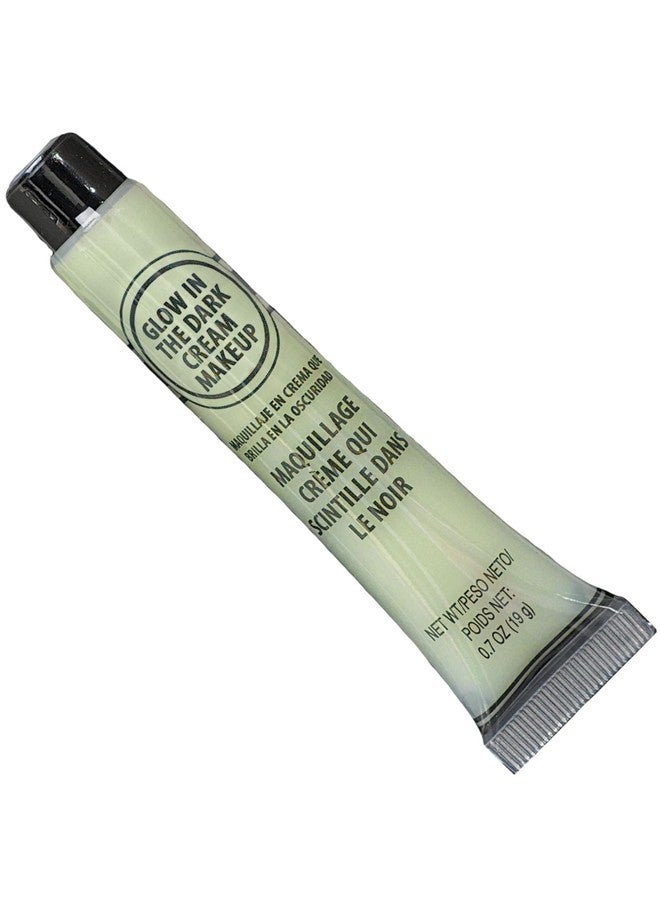 Amscan Glow-In-The-Dark Cream Makeup Tube - 0.7 oz. (Pack of 1) - Vibrant Color & Pigmented Perfect for Festive & Creative Looks - Image 1