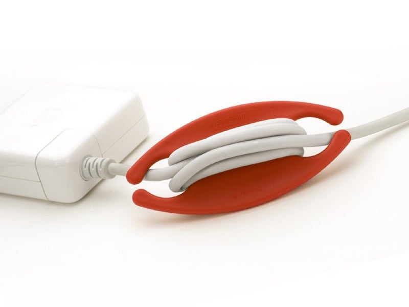 Bobino Cord Wrap - Large - Red - Stylish Cable and Wire Management/Organizer - Image 3