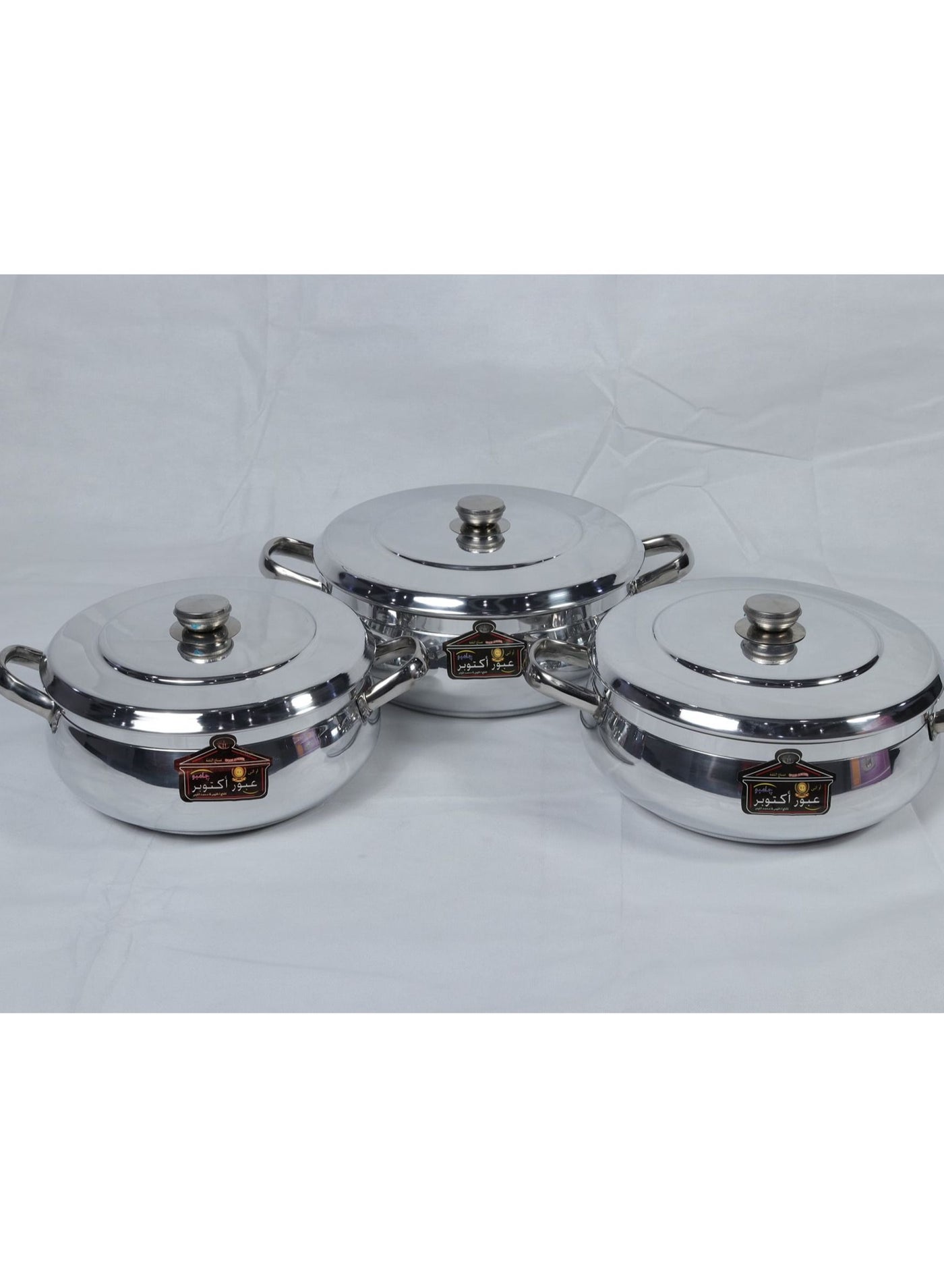 Oven Oven Oven jumbo trays with lid, 6 pieces, raw aluminum 159510