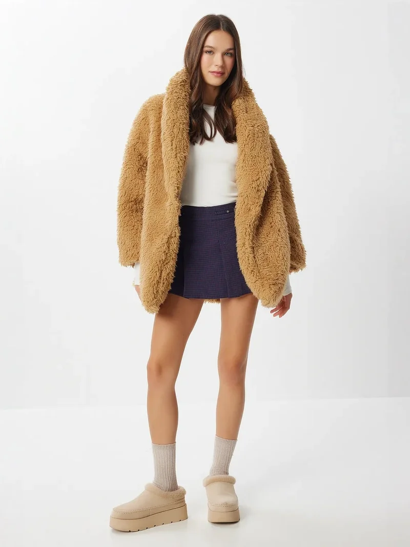 إسطنبول الساحرة ISTANBUL Oversized Plush Jacket