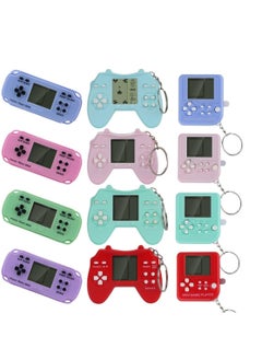 SYOSI Video Game Party Favors Video Game Keychain Multi Colors Gamer Party Supplies Video Game Party Decoration Gift Ideal for Kids 12PCS  - Image 1