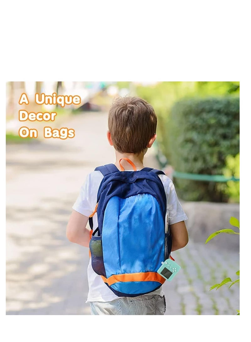 SYOSI Video Game Party Favors Video Game Keychain Multi Colors Gamer Party Supplies Video Game Party Decoration Gift Ideal for Kids 12PCS - Image 4