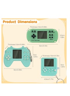 SYOSI Video Game Party Favors Video Game Keychain Multi Colors Gamer Party Supplies Video Game Party Decoration Gift Ideal for Kids 12PCS  - Image 2