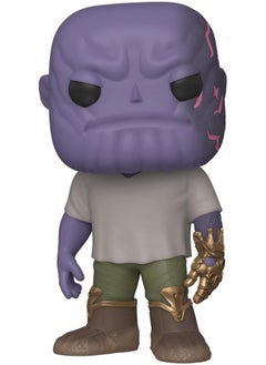Funko Funko Pop! Marvel: Endgame - Casual Thanos With Gauntlet - Avengers - Collectable Vinyl Figure  - Image 2