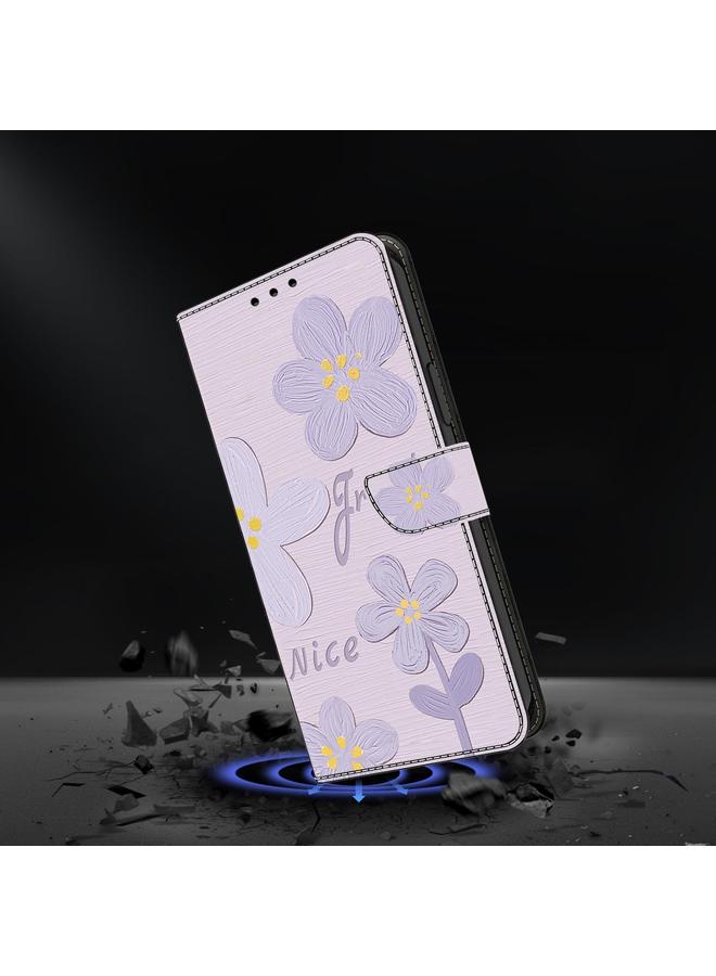 S-TOP Case For Motorola Moto E14 Fresh Painted Leather Phone Case - Image 5