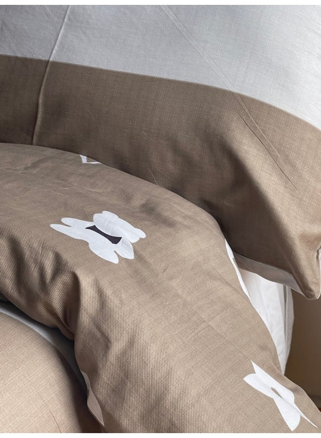 موني هوم طقم كفر لحاف قطن ستان
 3ق - Image 2