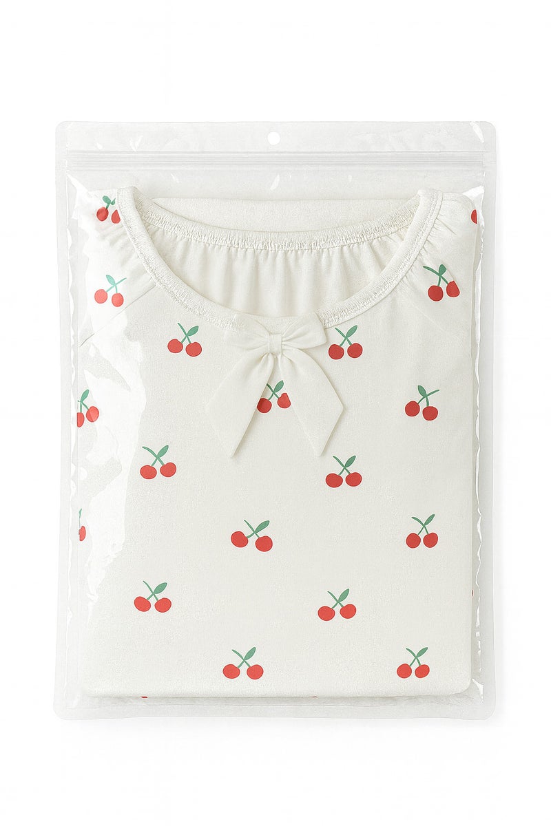 Women's swimsuit with an elegant cherry print for a feminine and beautiful look. Code 739 - Image 3