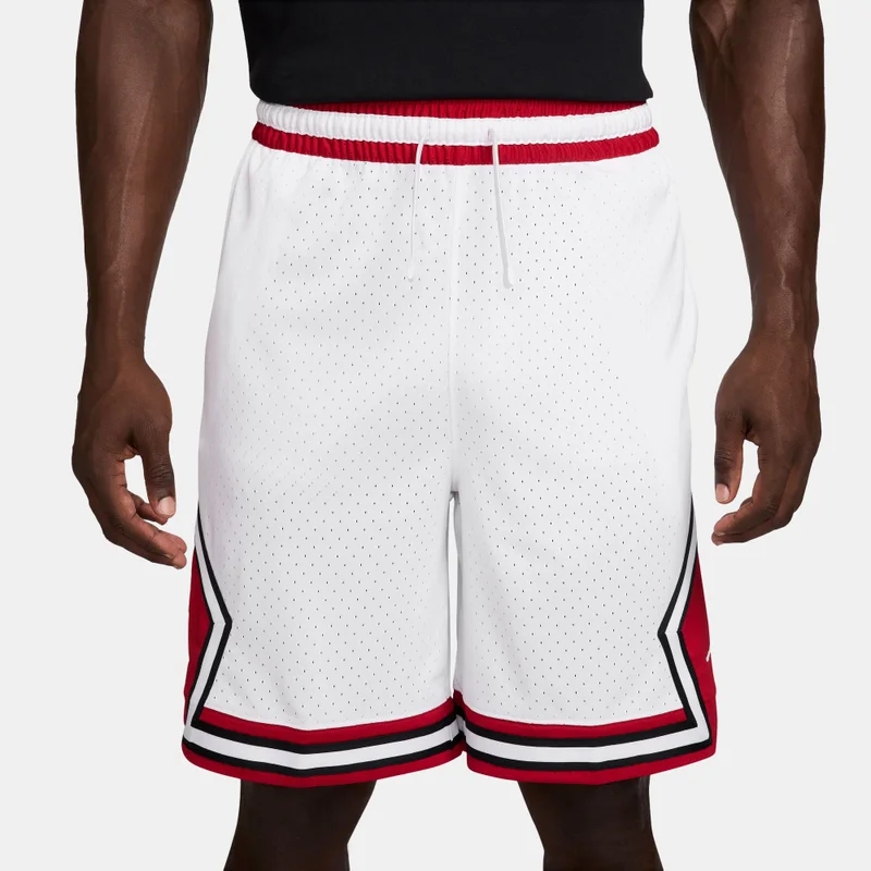 Jordan White Men's Sports Dri-FIT Diamond Shorts for Men | Best Price UAE