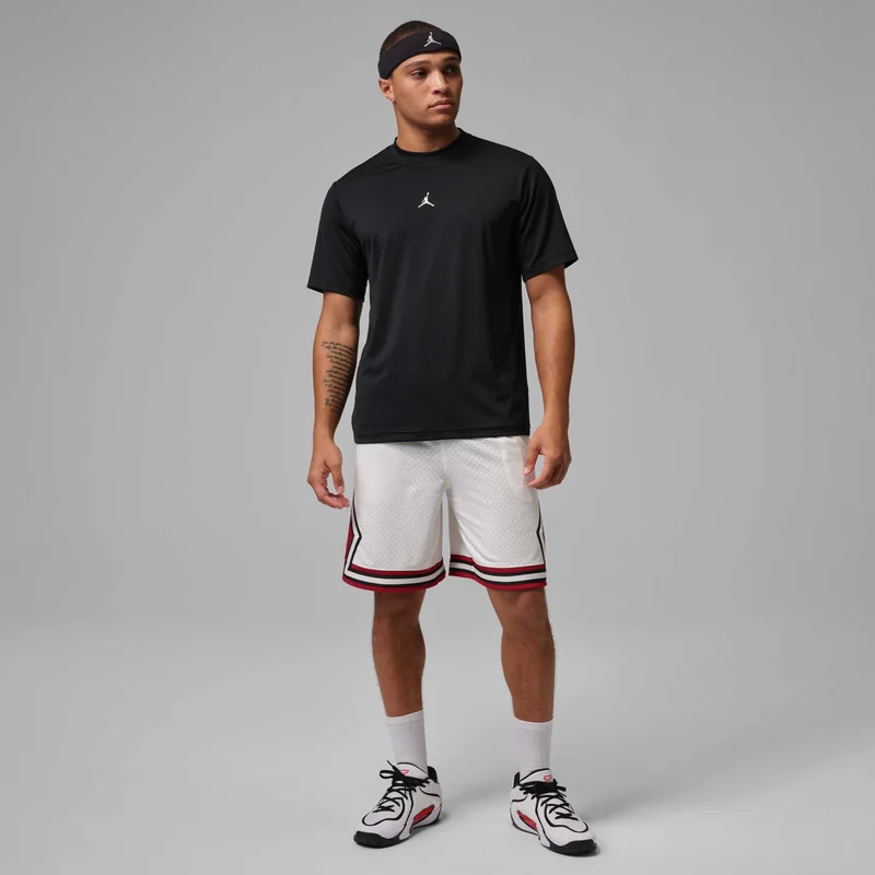 Jordan White Men's Sports Dri-FIT Diamond Shorts for Men | Best Price UAE