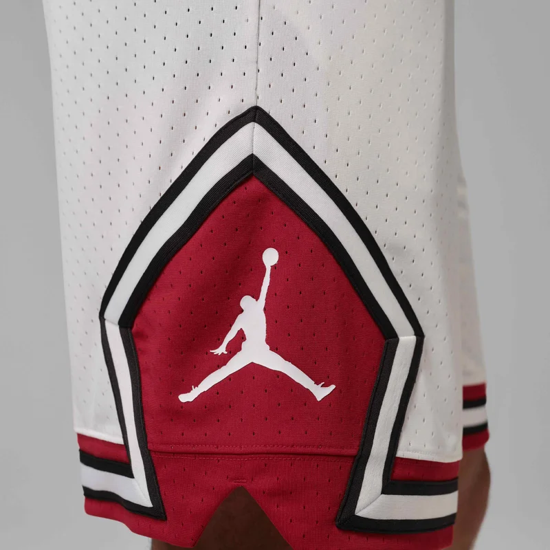 Jordan White Men's Sports Dri-FIT Diamond Shorts for Men | Best Price UAE
