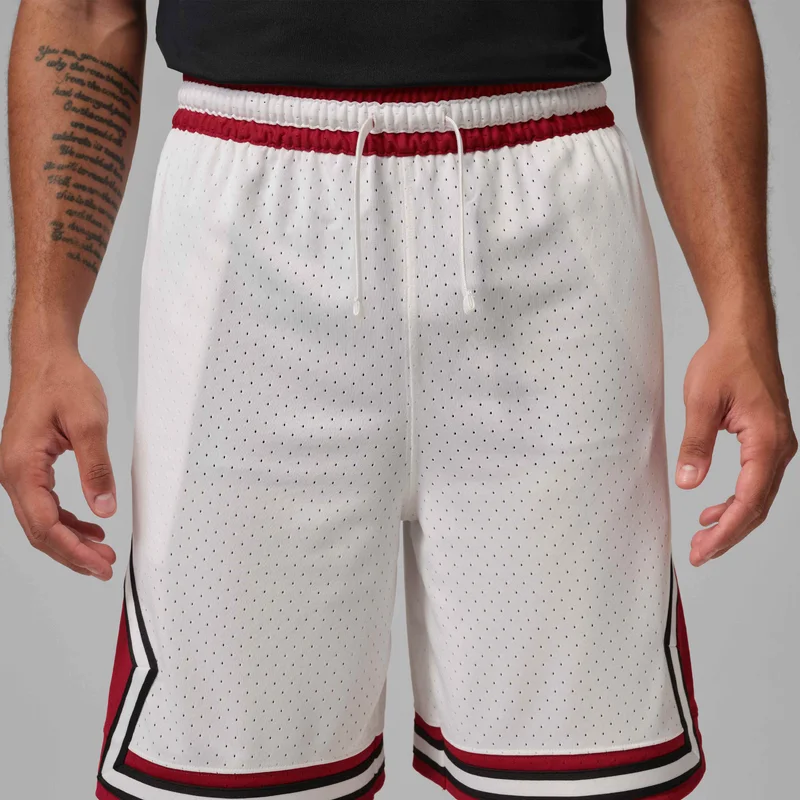 Jordan White Men's Sports Dri-FIT Diamond Shorts for Men | Best Price UAE