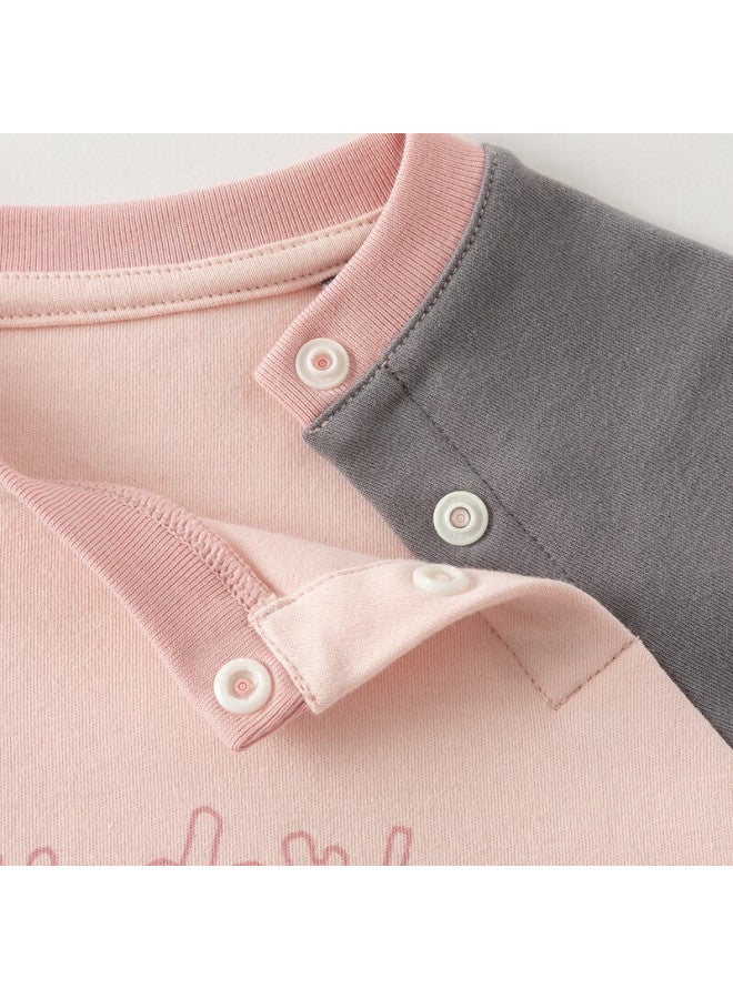 Dave & Bella David Bella Kids Long Sleeve T-Shirt Boys Autumn Bottoming Shirt Girls Baby Knitted Cotton Top - Image 2
