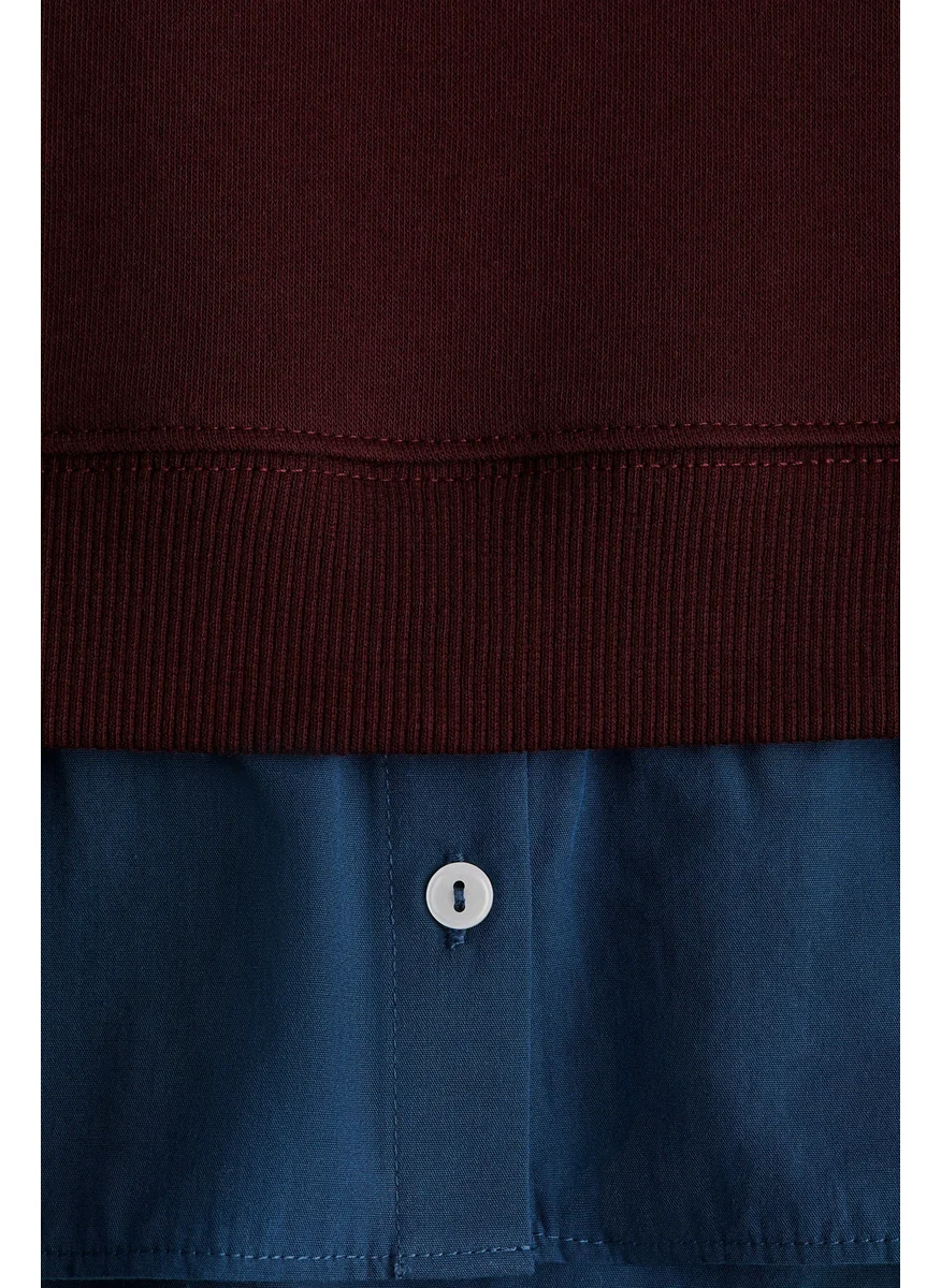 H&M Double-Layered Sweatshirt