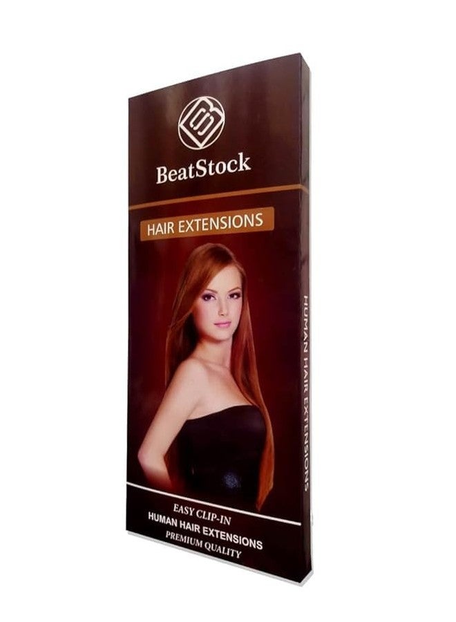 BeatStock Natural Curly Brown Hair Extension, Full Length Wavy Curls, 5 Clips included For Women and Girls in 24 inch - Image 4