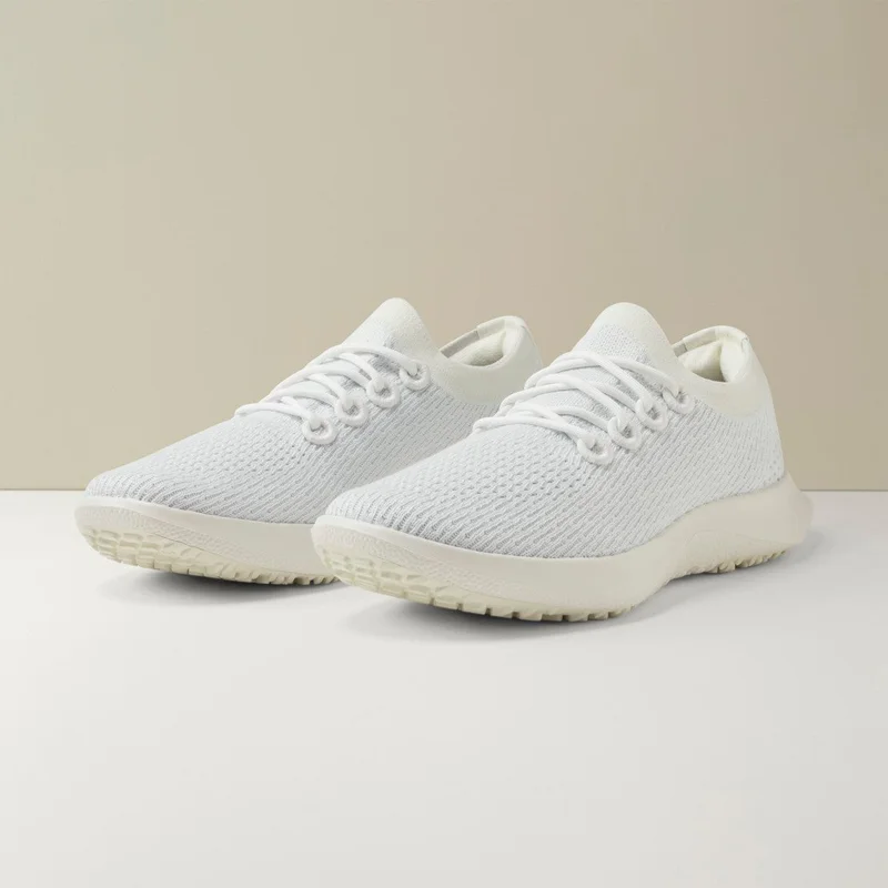Allbirds Men's Tree Dasher 2 - Blizzard(Blizzard Sole)