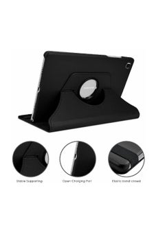 GENNEXT Galaxy Tab A7 Case, 10.4" 2020 Tab A7 case, PU Leather Smart Case 360 Degree Rotating case Smart Folio Book case For Samsung Galaxy Tab A7 10.4-inch 2020 case (SM-T500/T505/T507) (Black)  - Image 4