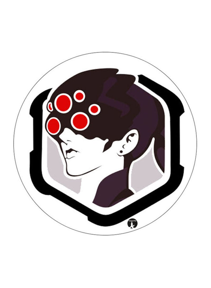 Video Game Overwatch Printed Mouse Pad Multicolour