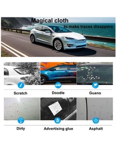 Excefore Nano Sparkle Cloth for Car Scratches, 4 Pcs Nano Sparkle Cloth Car Scratch Remover, Shine Cloths for Car Scratches, for Car Scratches,with Scratch Repair and Polishing Function  - Image 2