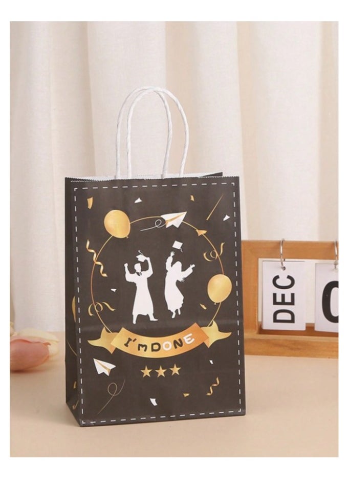 Generic 8 pieces of paper bags for graduation gifts with different sayings for graduation and success parties  - Image 4