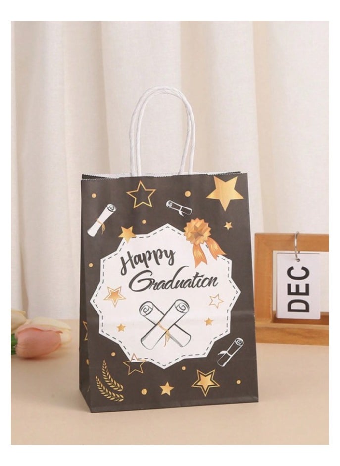 Generic 8 pieces of paper bags for graduation gifts with different sayings for graduation and success parties  - Image 3