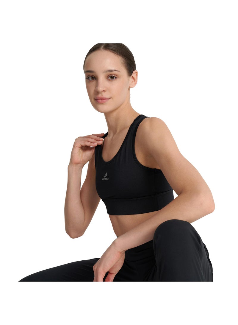Demix Women's High-Support Running Sports Bra – Breathable, Moisture-Wicking, Adjustable Fit, Shock Absorption, Ideal for Workouts - Image 1