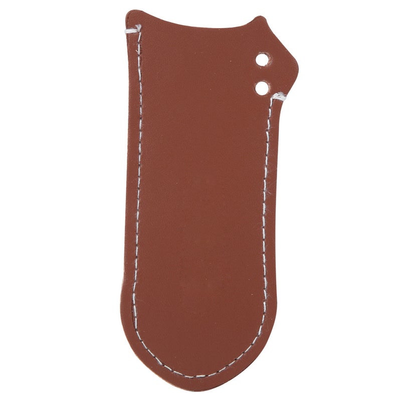 Outdoor Cast Iron Frying Pan Artificial Cowhide Handle Sleeve Foldable Protective Cover Anti Scald Heat Insulation(Handle Cover ) - Image 2