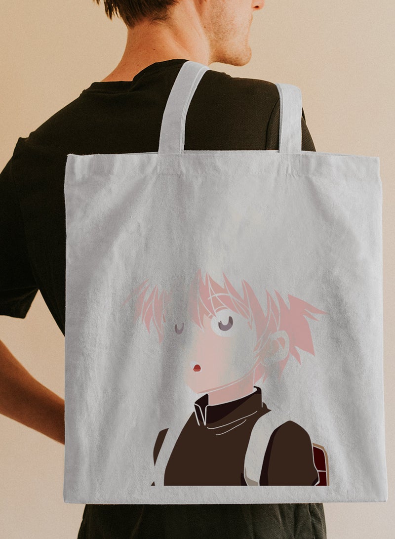 لوحة حقيبة يد بأحزمة كتف من البوليستر بتصميم أنمي كيلوا  زولديك - Image 2