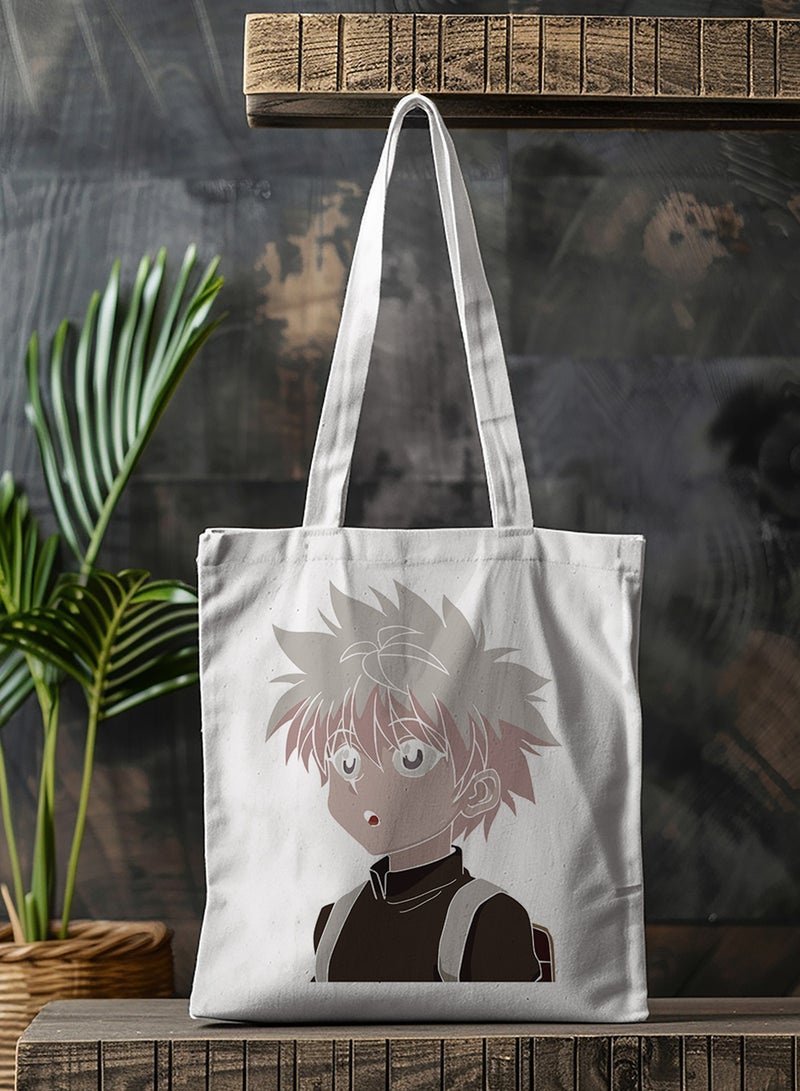 لوحة حقيبة يد بأحزمة كتف من البوليستر بتصميم أنمي كيلوا  زولديك - Image 3