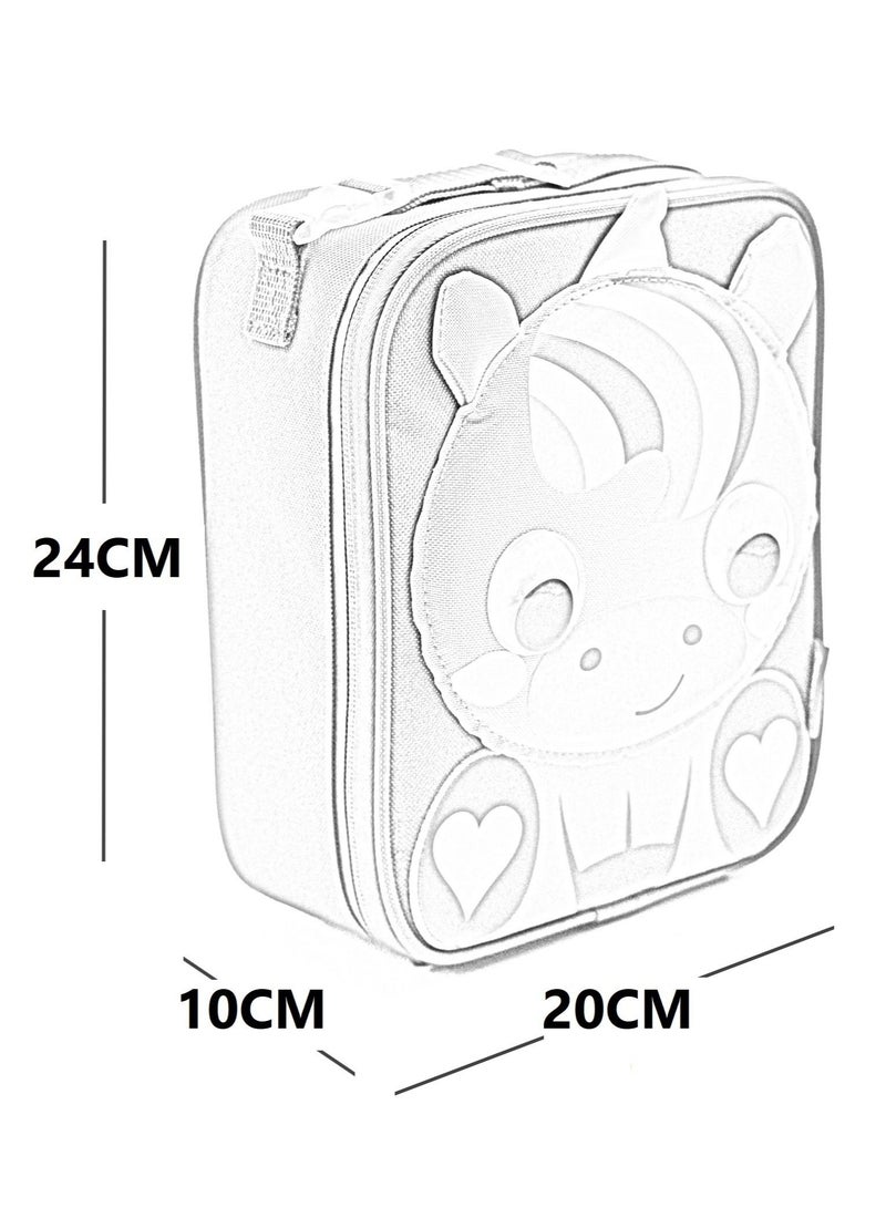 smash Lunch Bag 3D Cow Animal - Image 2