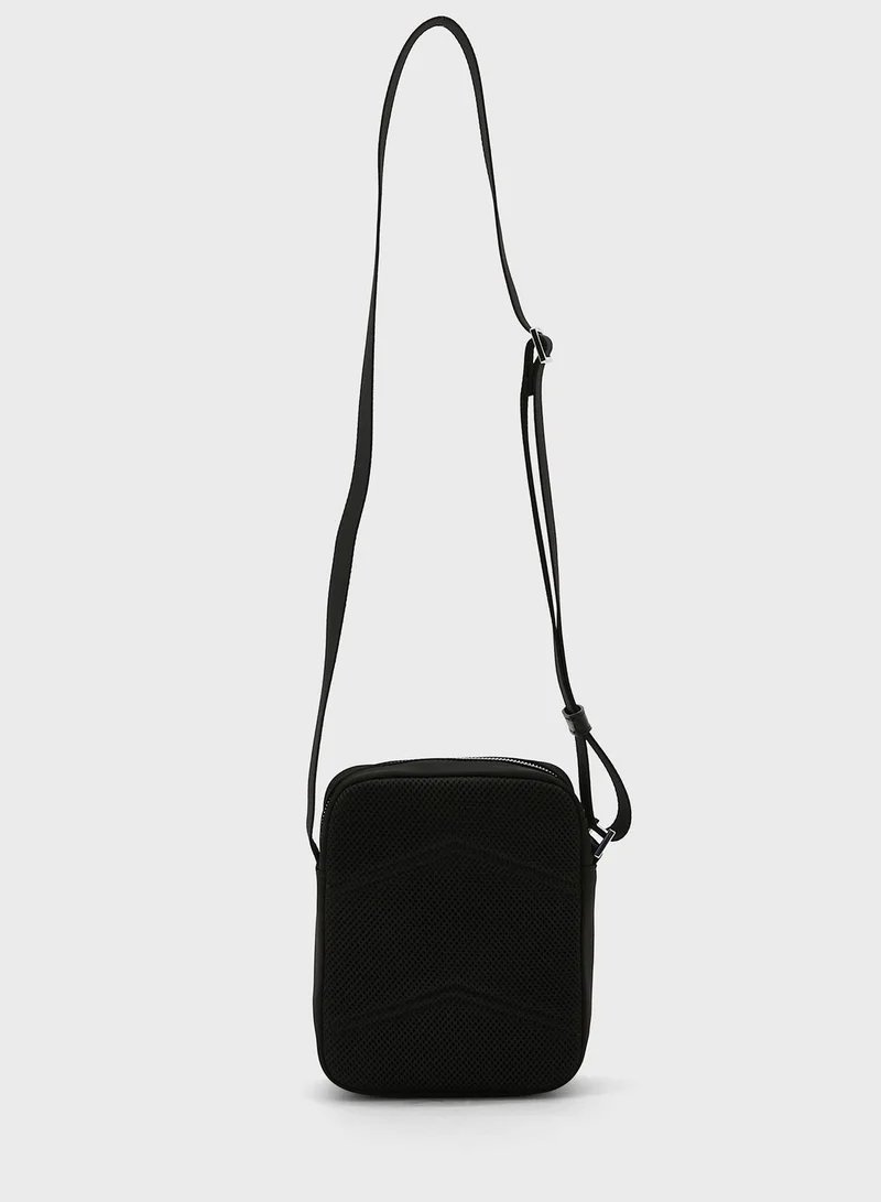 CALVIN KLEIN Wide Strap Messenger Bag