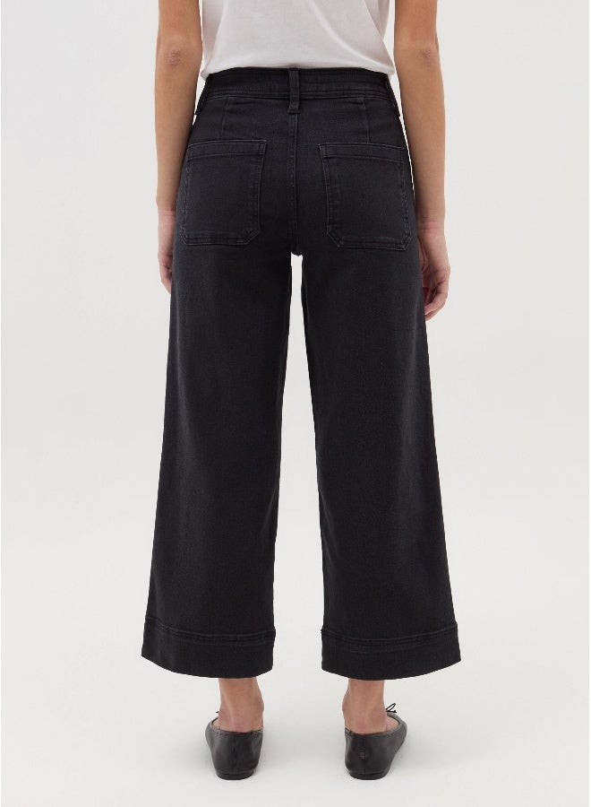 Ovs Wide-leg culotte jeans - Image 3