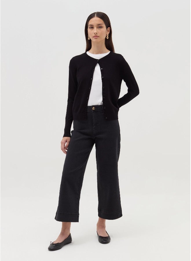 Ovs Wide-leg culotte jeans - Image 1