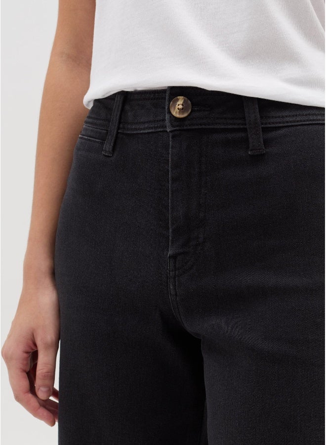 Ovs Wide-leg culotte jeans - Image 4