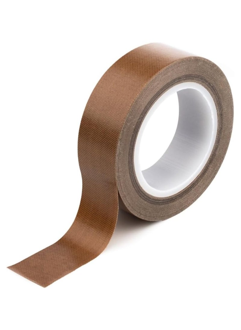 RACO RACO PTFE Coated Fiberglass Teflon Tape, High Temperature Tape, Drying Mechanical Conveyor Belt, Welding Sealing Tape, Vacuum Bag Tape, Teflon Tape for Sealer Machine 0.13MM X 10 Meter  - Image 1