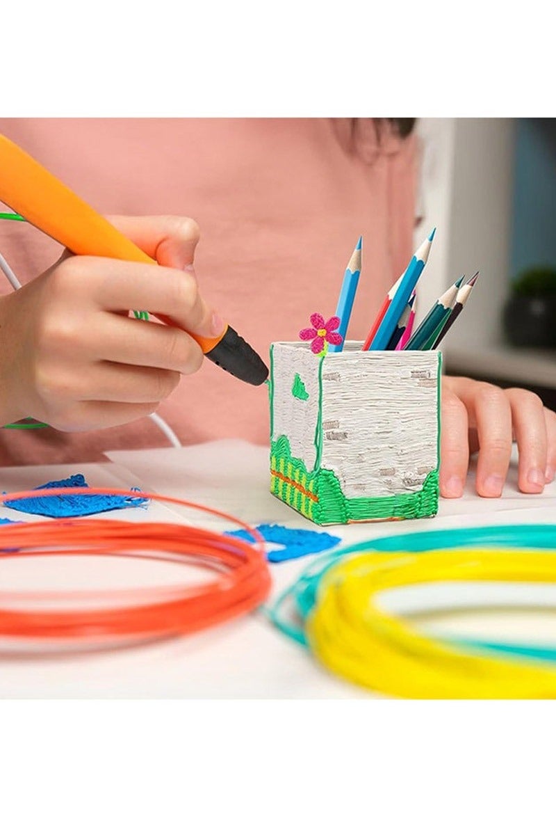 rocooart PLA 3D Pen Filament, 20 Bright Colors(Random), 1.75mm Refills for 3D Pens, 10 Feet per Color, Total 200 Feet, Ideal for Creative Projects - Image 5