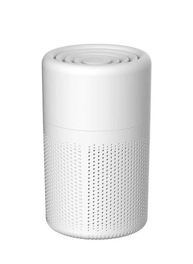 Air Purifier for Home Bedroom, Ultra Quiet HEPA Air Filter Cleaner with Fragrance Sponge & 3 Speed for Better Sleep, Allergies, Dust, Odour, Pet, , Office, Desktop, 100% Ozone Free  - Image 1