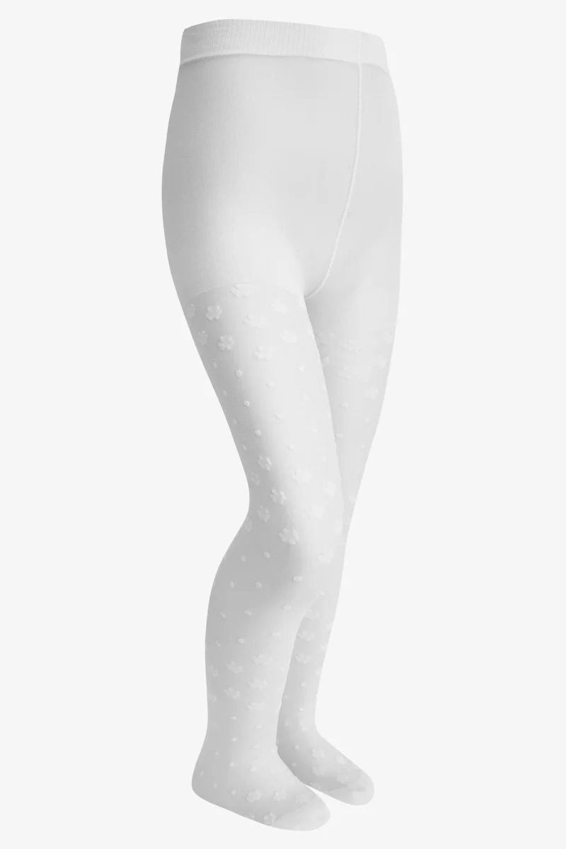 بنتي PENTI Pretty Dotted Daisy Tights