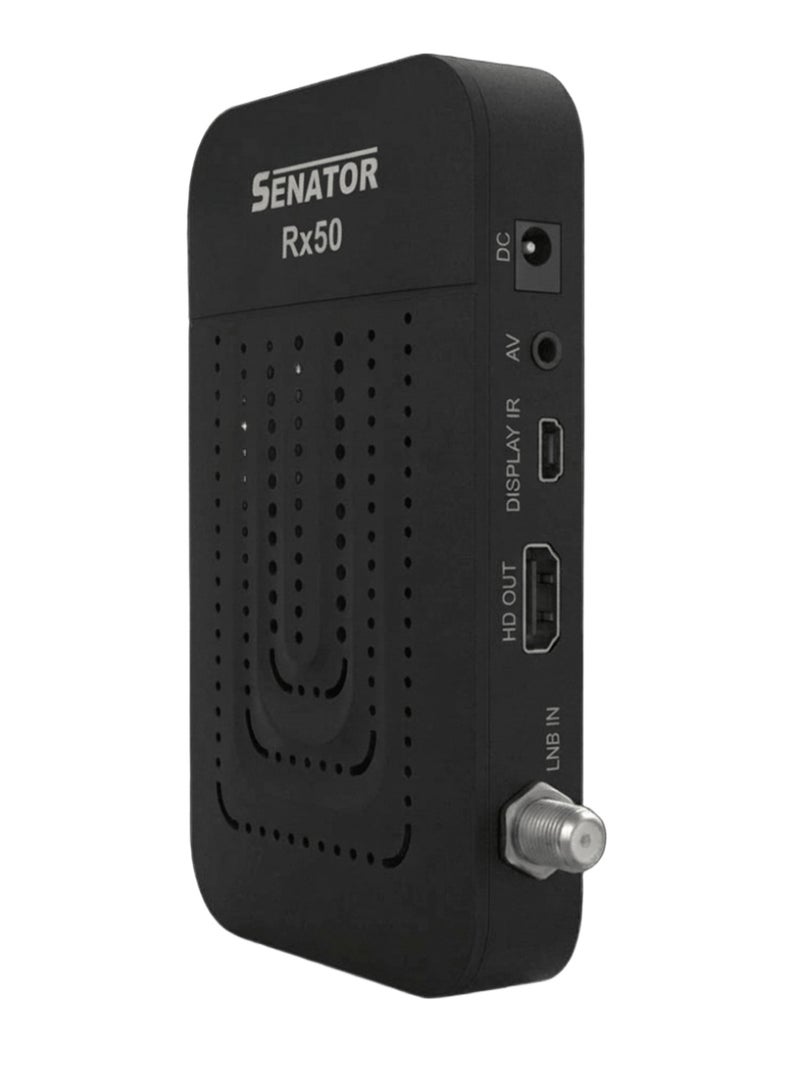 Digital Satellite Receiver Mini HD RX50 - Black