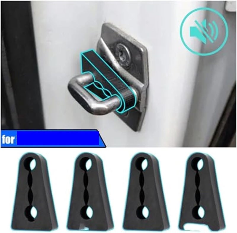 Wivplex Car Door Lock Sound Deadener Damper Buffer - Image 2