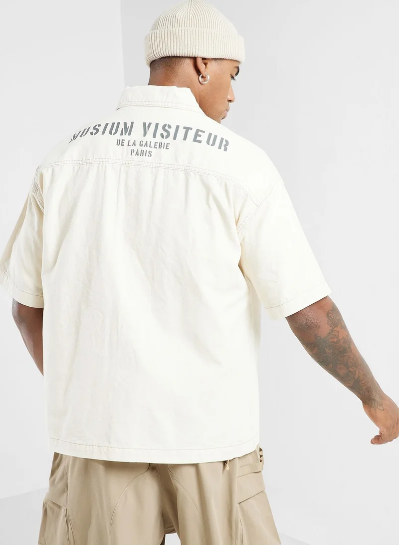 MUSIUM DIV. Logo Shirt