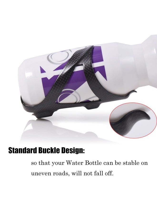 ThinkTop 2 Pack Ultra-Light Full Carbon Fiber Bicycle Bike Drink Water Bottle Cage Holder Brackets for Road Bike MTB Cycling - Image 4
