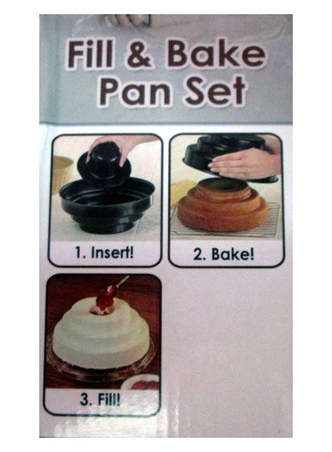 ياميم ٣ طبقات تعبئة وخبز قوالب الكيك مجموعة قوالب غير لاصقة إدراج حشوة متوسطة - Image 5