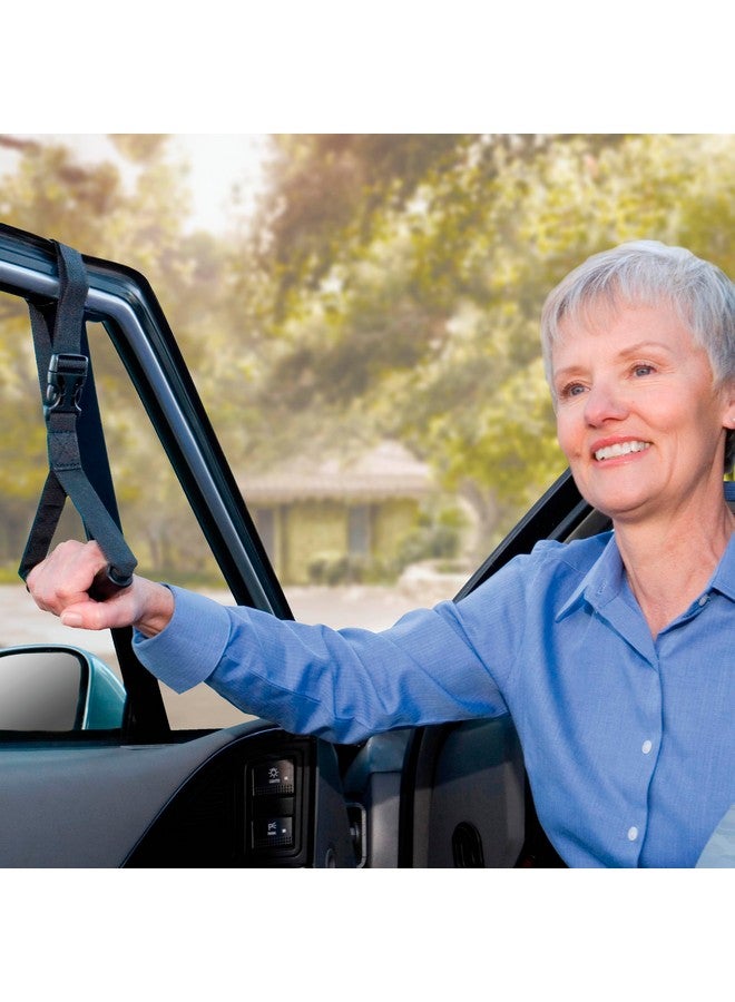 Stander Stander CarCaddie, Car Safety Grab Bar for Adults, Seniors, and Elderly, Ergonomic Vehicle Support Handle with Adjustable Strap and Non-Slip Rubber Grip, Automotive Standing and Mobility Aid - Image 5